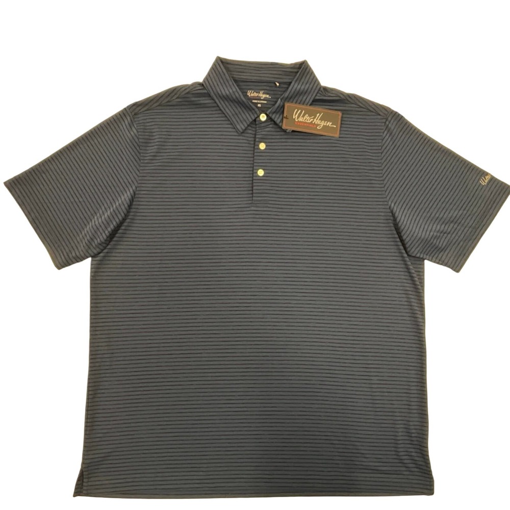 Men’s New With Tags Walter Hagen Essentials Polo Shirt XL Hydro Dri UPF
